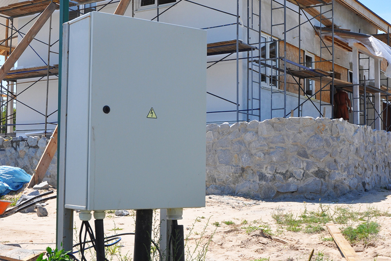 Baustrom bei MS-Elektroinstallation in Friedrichsdorf