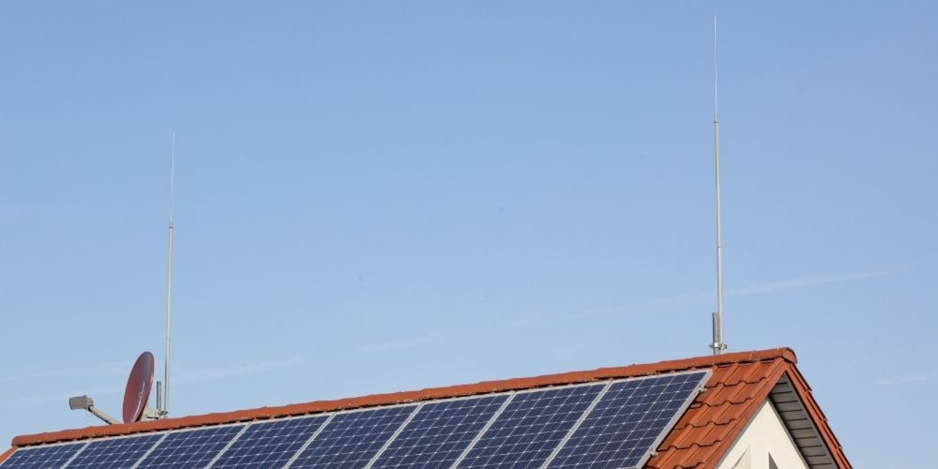 Äußerer Blitzschutz bei MS-Elektroinstallation in Friedrichsdorf