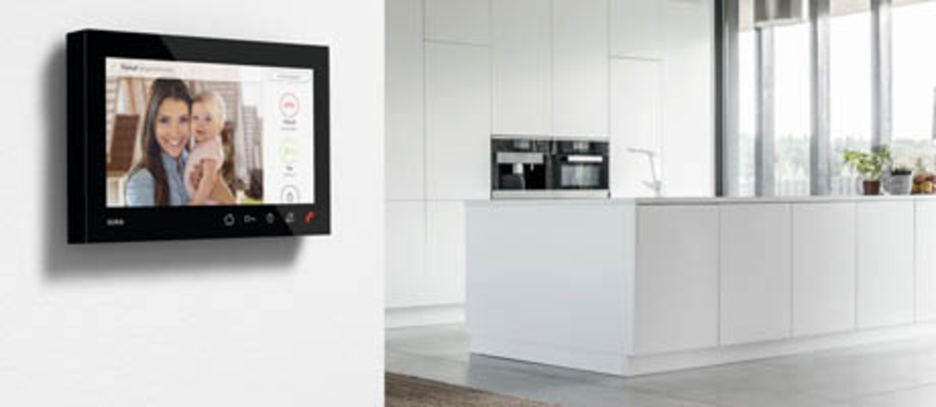 Gira Wohnungsstation bei MS-Elektroinstallation in Friedrichsdorf