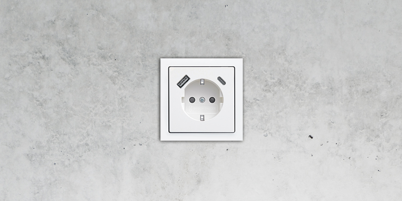 SCHUKO® USB-Steckdose bei MS-Elektroinstallation in Friedrichsdorf