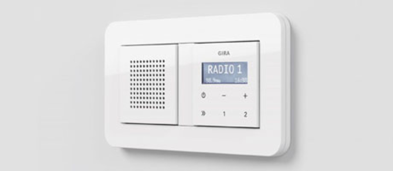 Gira Radio bei MS-Elektroinstallation in Friedrichsdorf